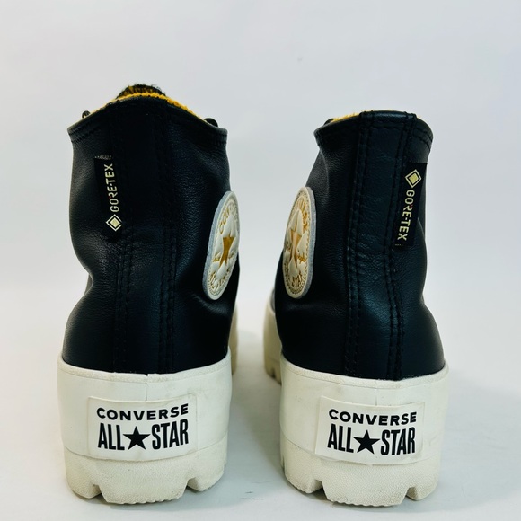 Converse Winter Lugged Hi Gore-TEX Black Leather Boots sz 7 - Picture 6 of 10